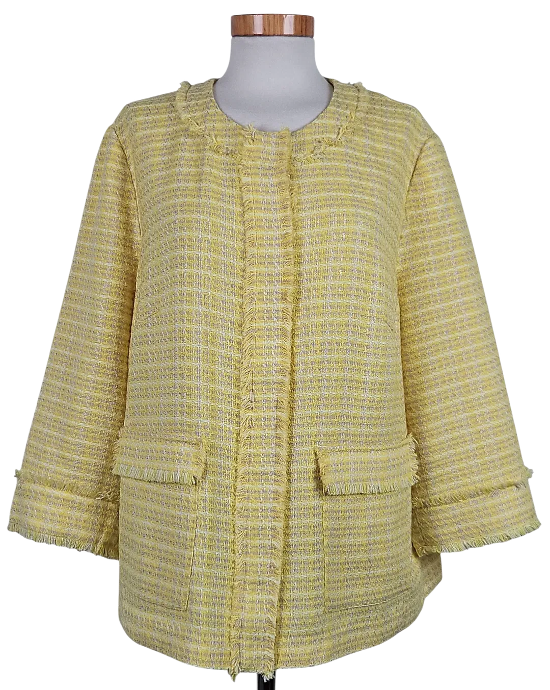 GERRY WEBER Damen Jacke, gelb - Gr. XXL  - Bild 1