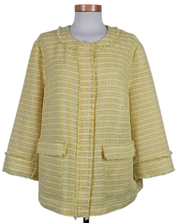 GERRY WEBER Damen Jacke, gelb - Gr. 4XL  - Bild 1