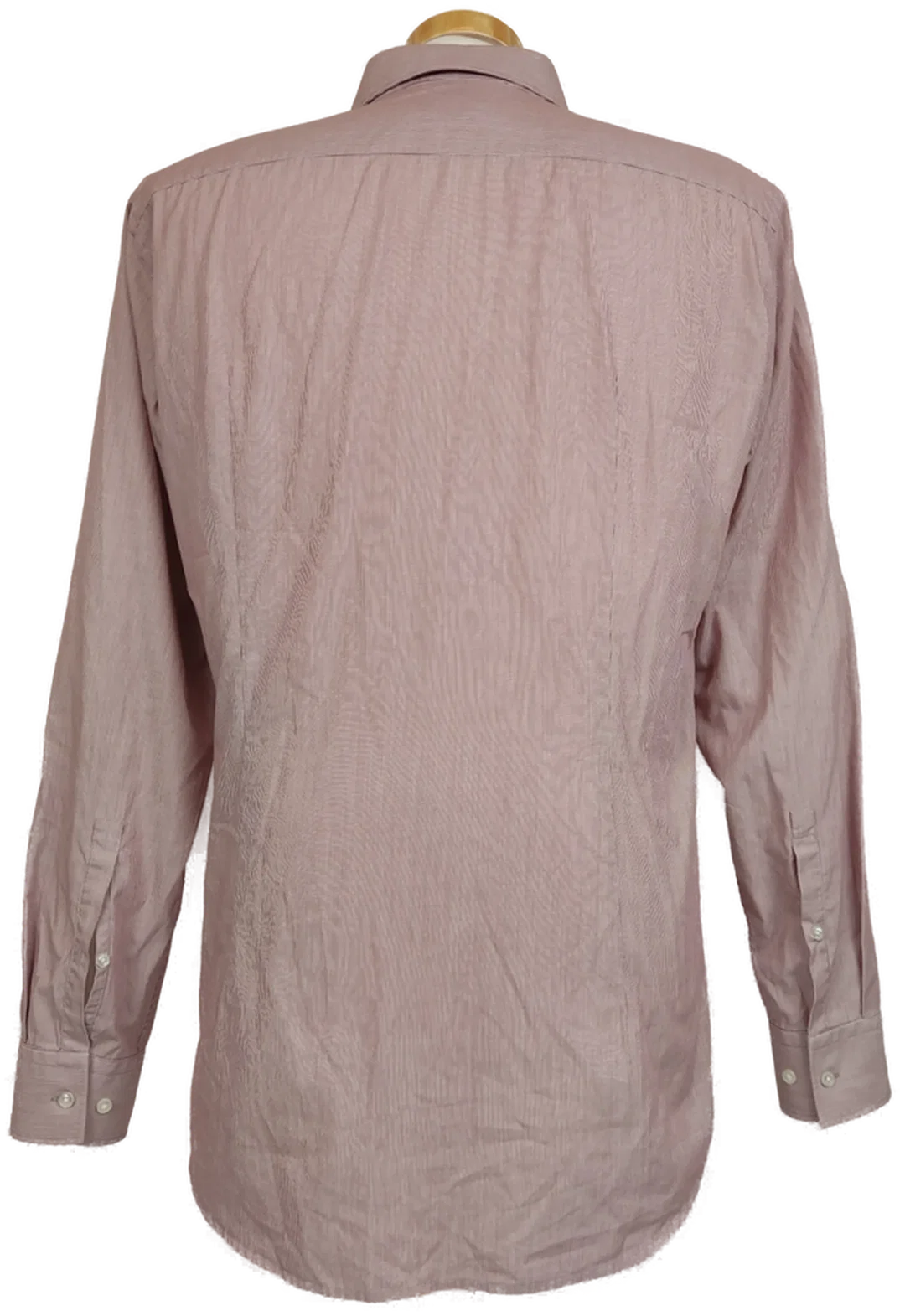 Hugo Boss Herren Hemd rot/weiß gestreift Gr. 41 (16) – Bild 2