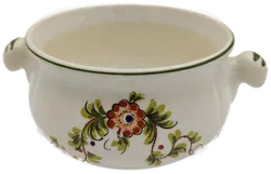 Vintage Suppenschüssel 4 Stück mit Blumendekor - Bild 2