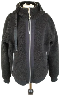 Lutha Iskoinen, Fleece Hoodie, schwarz, Gr. L  – Vorschau 1