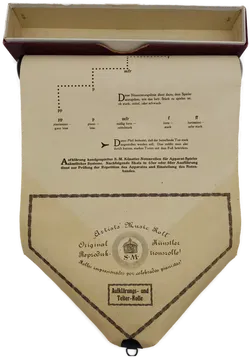 Musikrolle für ein altes Pianola (selbstspielendes Klavier) - Bild 3