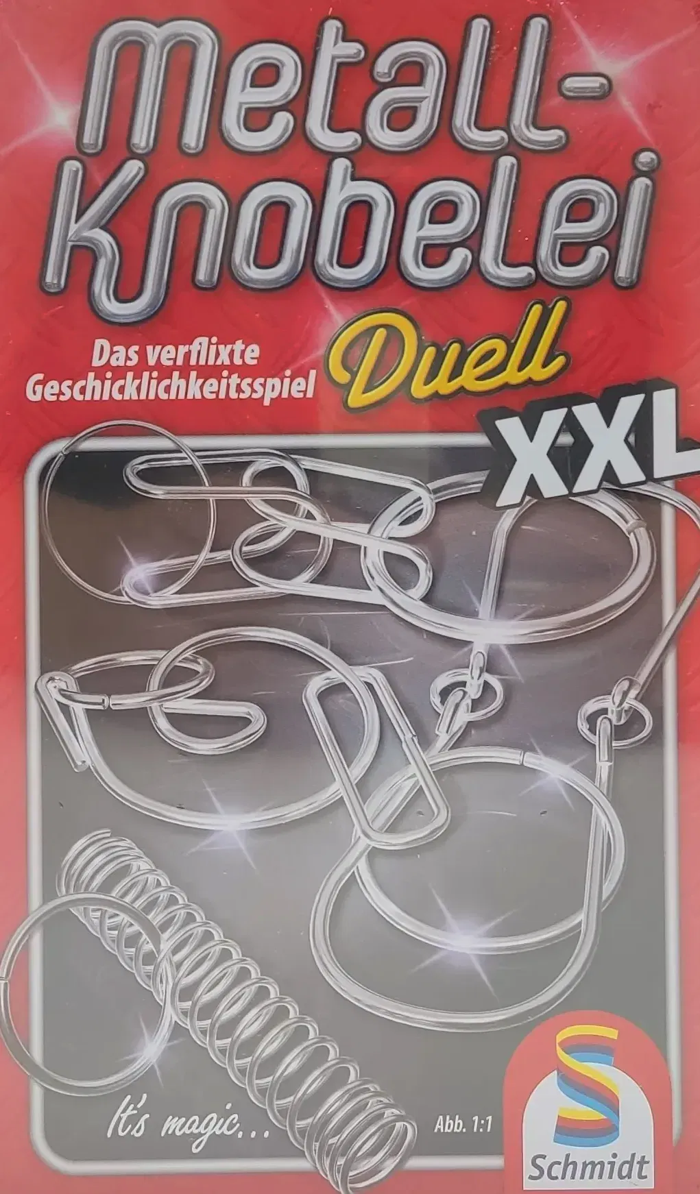 Metall-Knobelei Duell XXL - Gesellschaftsspiel - Schmidt  - Bild 1