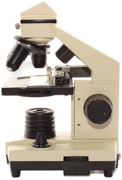 Bresser Biolux AL Mikroskop mit Transporttasche – 4x/40x Objektive, mechanischer Kreuztisch - Bild 1