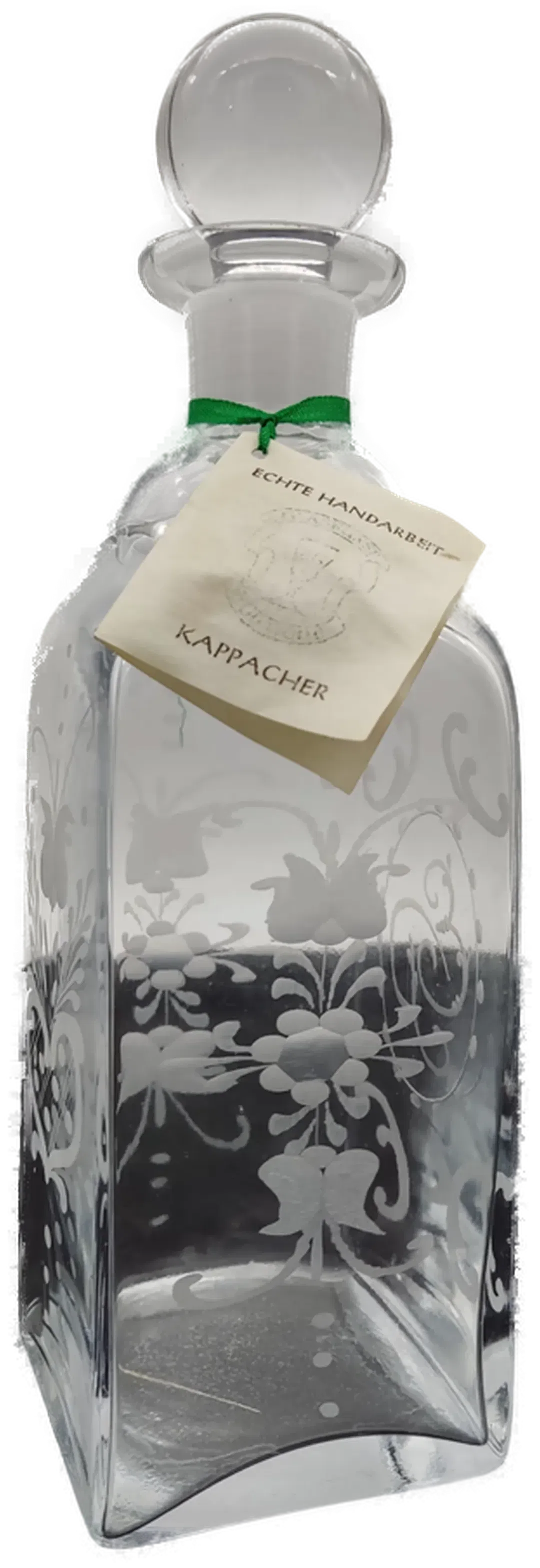 Kappacher Glaskaraffe Handarbeit - Bild 4