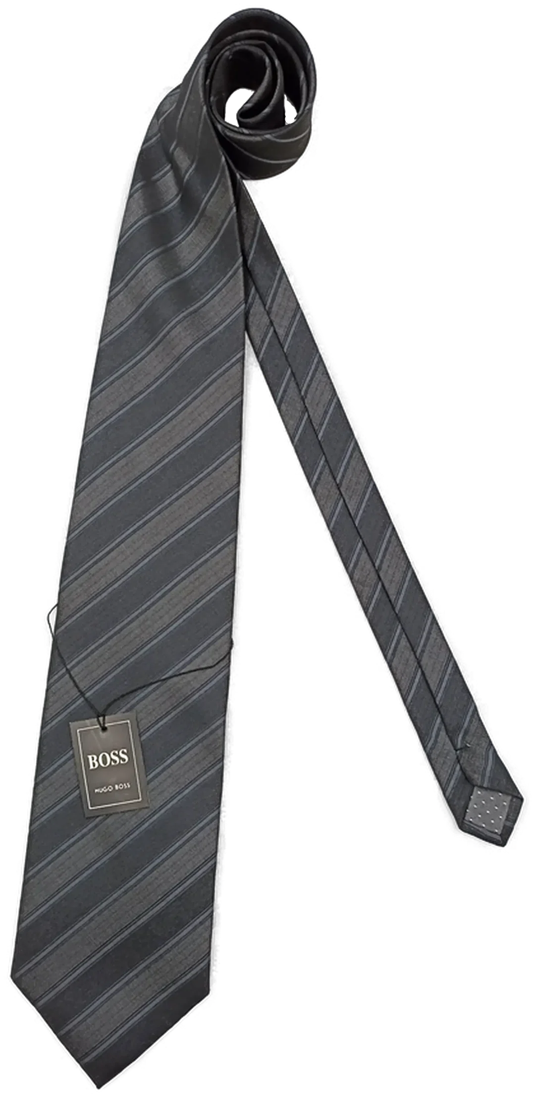 Hugo Boss Herren Seidenkrawatte gestreift - Bild 1