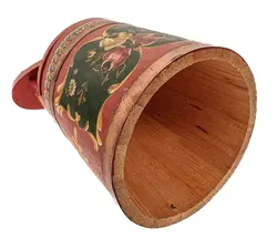 Schuhputzhocker Dekor Bauernmalerei  - Bild 4