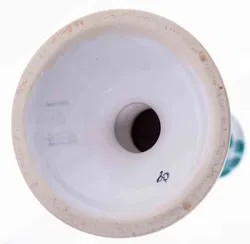 GMUNDNER KERAMIK Deko Kerzenständer grüngeflammt - Bild 2