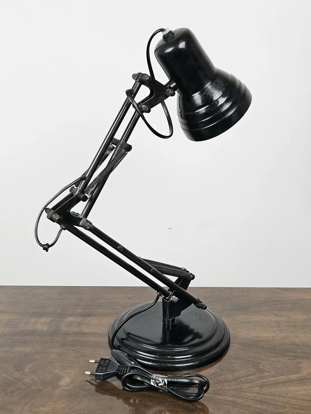 Vintage Tischlampe, schwarz – Bild 2