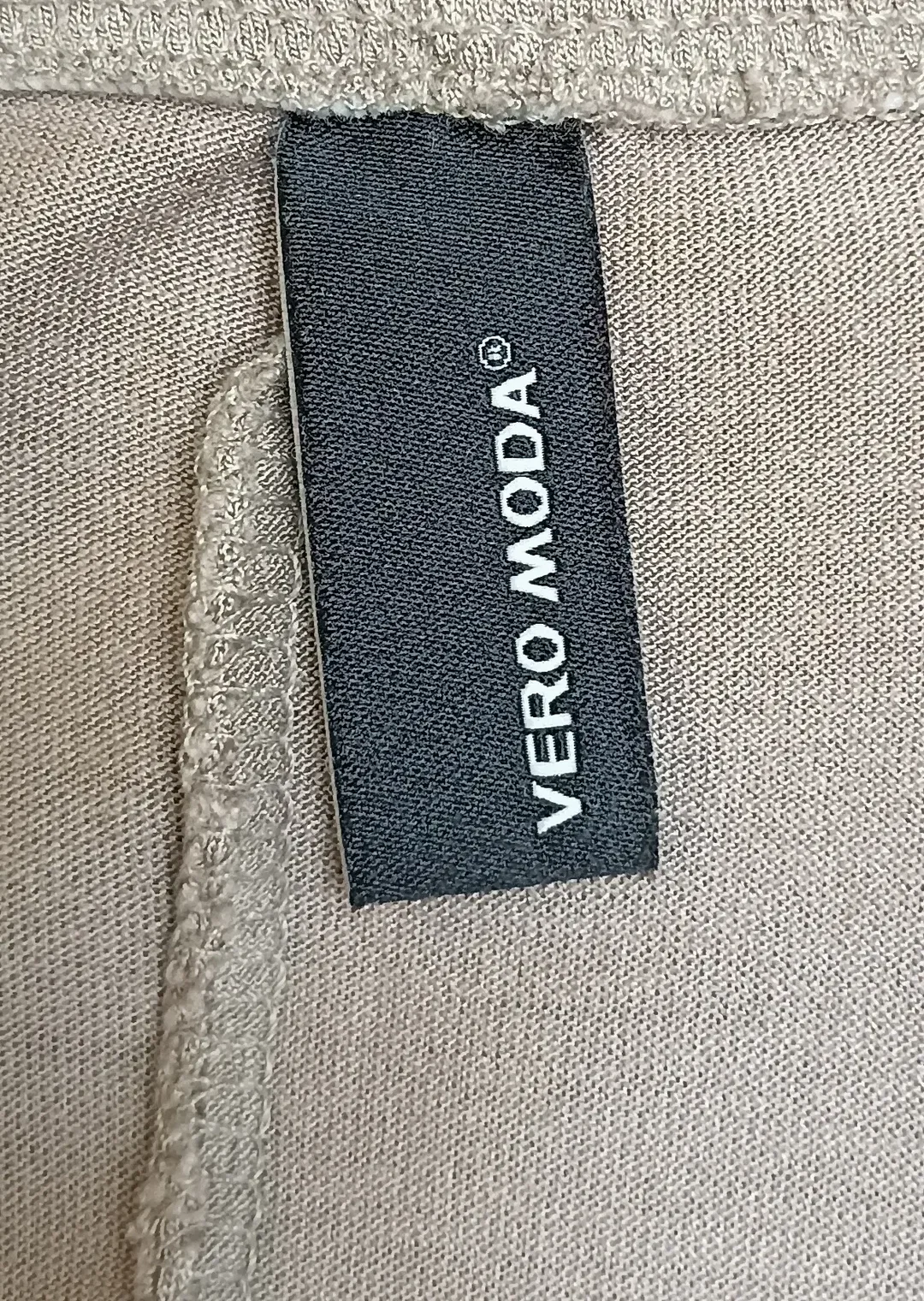Vero Moda Damen Midikleid hellbraun Gr. S – Bild 3