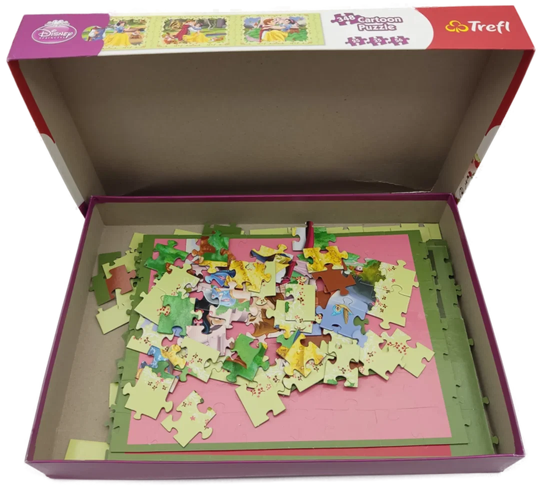 Trefl "Disney Puzzle" Verpackung leicht beschädigt Teile in sehr gutem Zustand – Bild 2