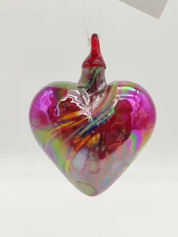 Designer Glas Herz (Glass Eye Studio) - Bild 1