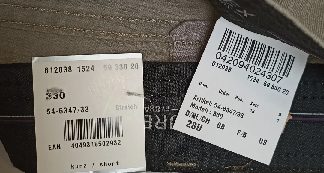 Eurex by Brax Herren Jeans khaki Gr. 28U – Bild 5
