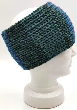 Handgestricktes Stirnband