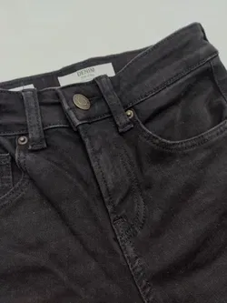 Bershka Mädchen Jeans, schwarz - Gr. 32 - Bild 3