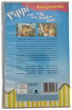 Pippi zieht in die Villa Kunterbunt - Astrid Lindgren - Videokassette - Bild 2