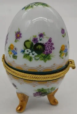 Limoge Porzellan Ei (Schmuck Ei) - Bild 3
