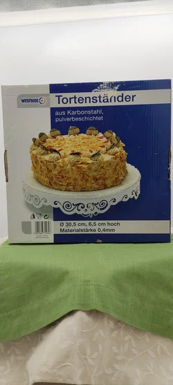Westside Tortenständer Aus Karbonstahl 30,5 cm | Mit Schönheitsfehler - Bild 2