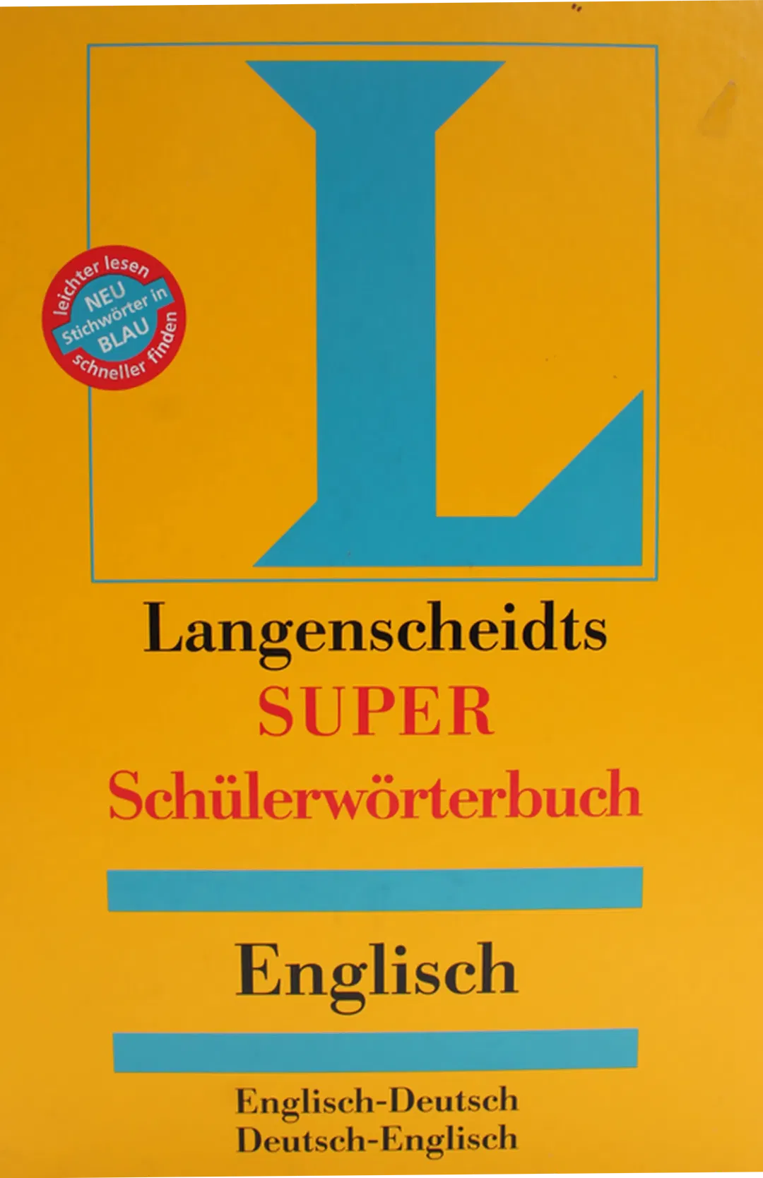  Buch Langenscheidts SUPER Schülerwörterbuch – Englisch - Bild 1