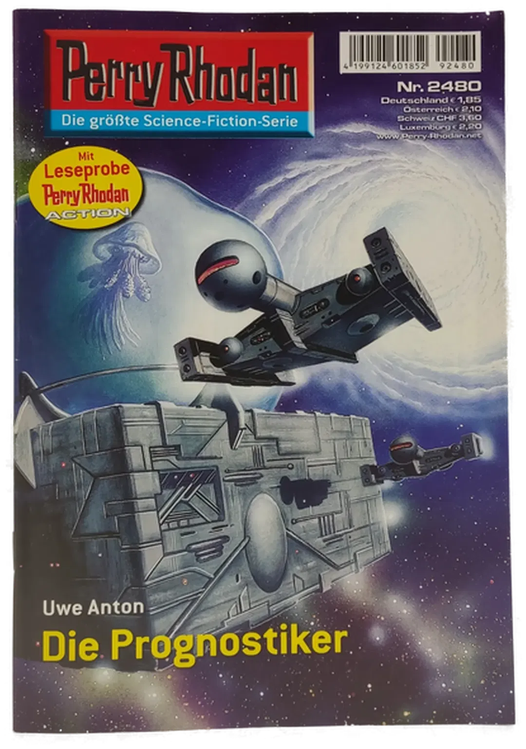 Romanheft Perry Rhodan Die Prognostiker Erstauflage Nr. 2480 - Bild 2