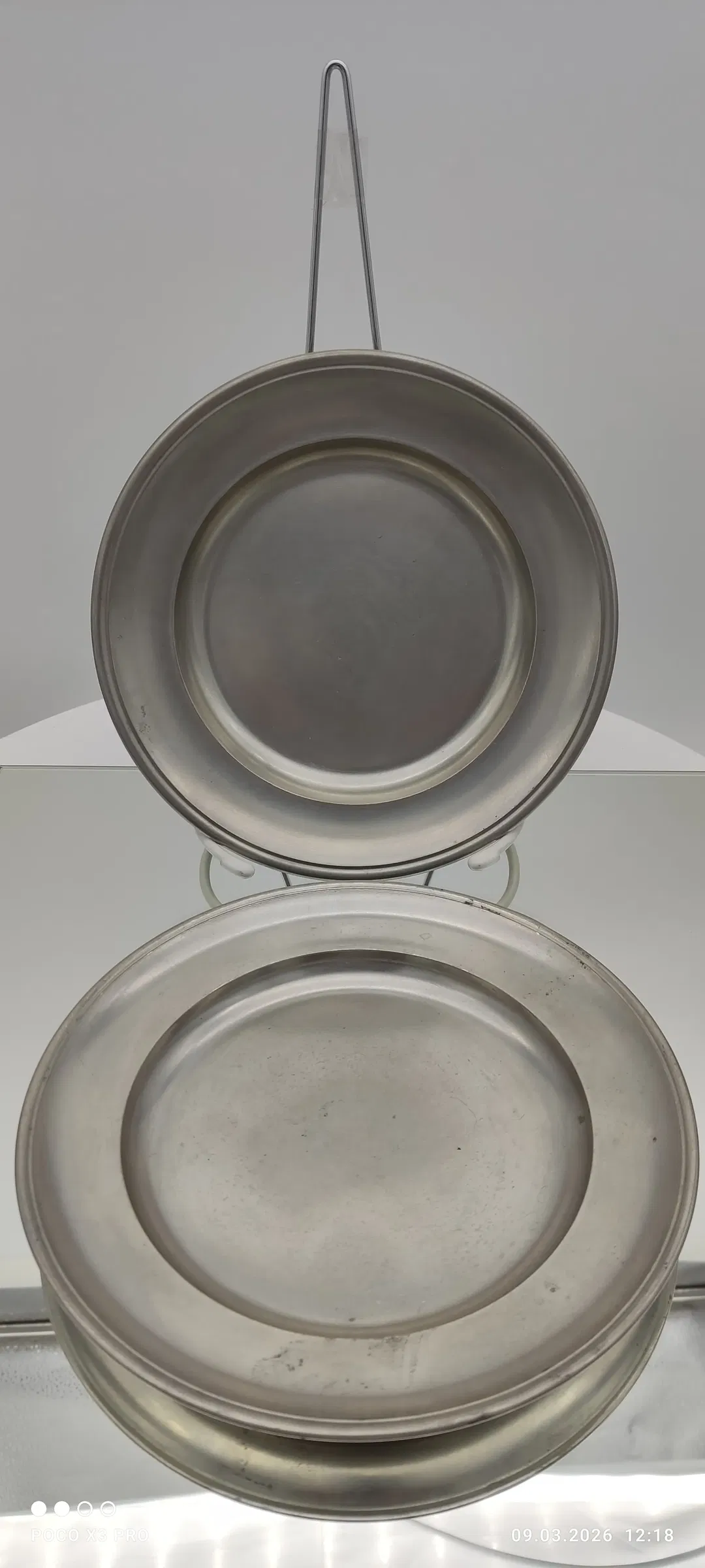 Zinnteller 2er Set, Sonstige, Aus Salzburger Zinnstube | Sammlerstück - Bild 4