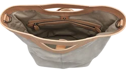 Max V. Koenig Damen Lederhandtasche, beige/creme - Höhe ca. 29 cm  - Bild 3