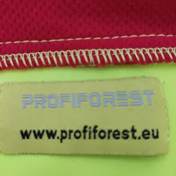 Profiforest  Sicherheits Shirt Herren rot-gelb - Gr. 46 - Bild 4