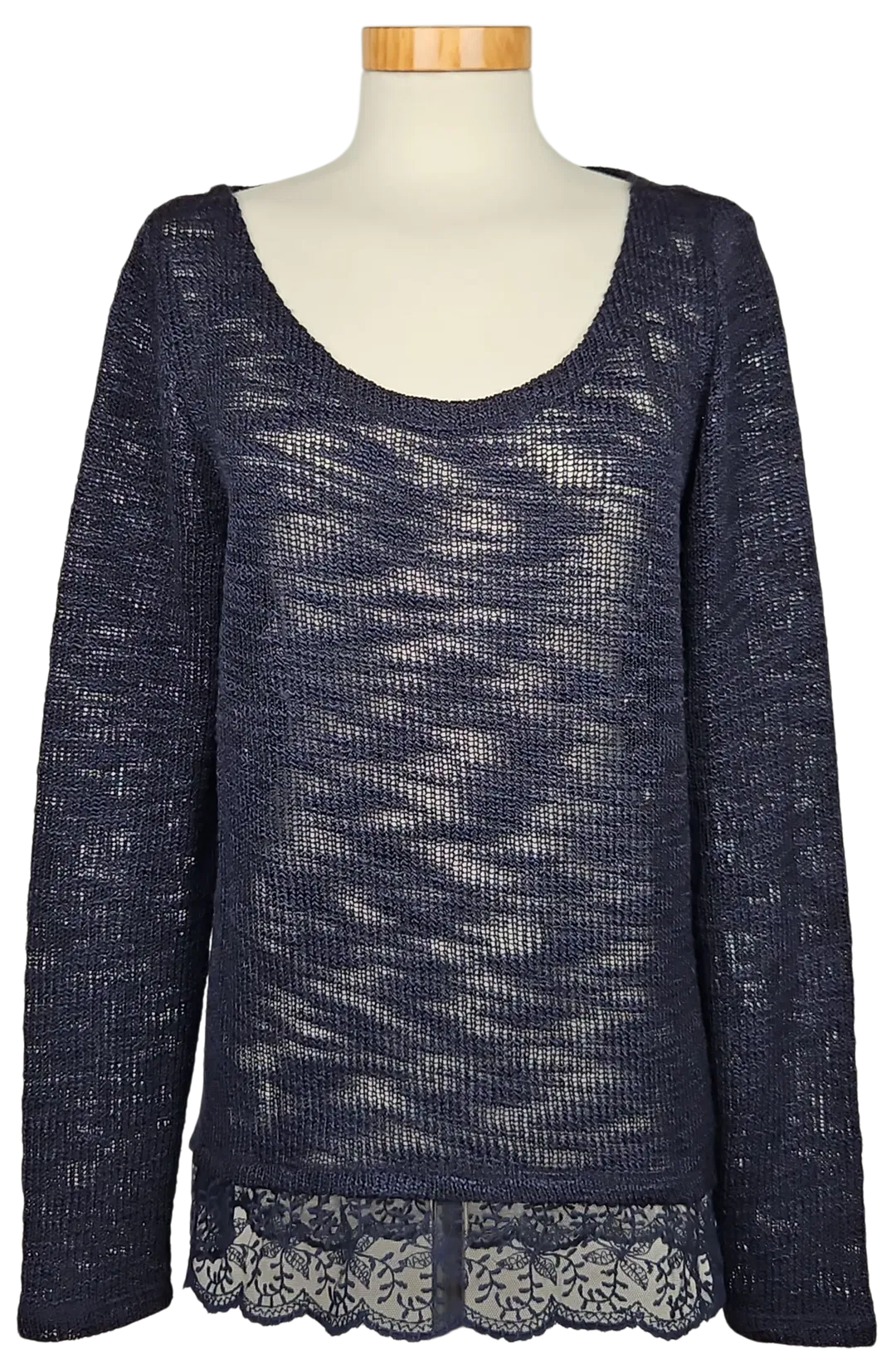 ONLY Damen Pullover, marine - Gr. L  - Bild 1