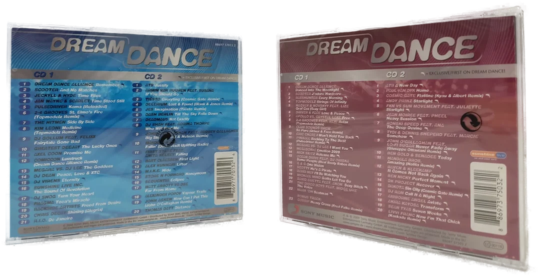Dream Dance Vol. 46 + 53 jeweils Doppel Audio CD neu – Bild 2