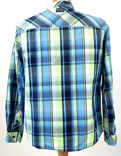 Camp David Herren Langarmhemd kariert - Gr. M - Bild 2