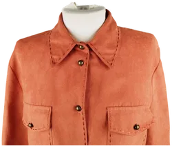 Orange Maria Bellesi Bluse - Gr. 40 - Bild 3