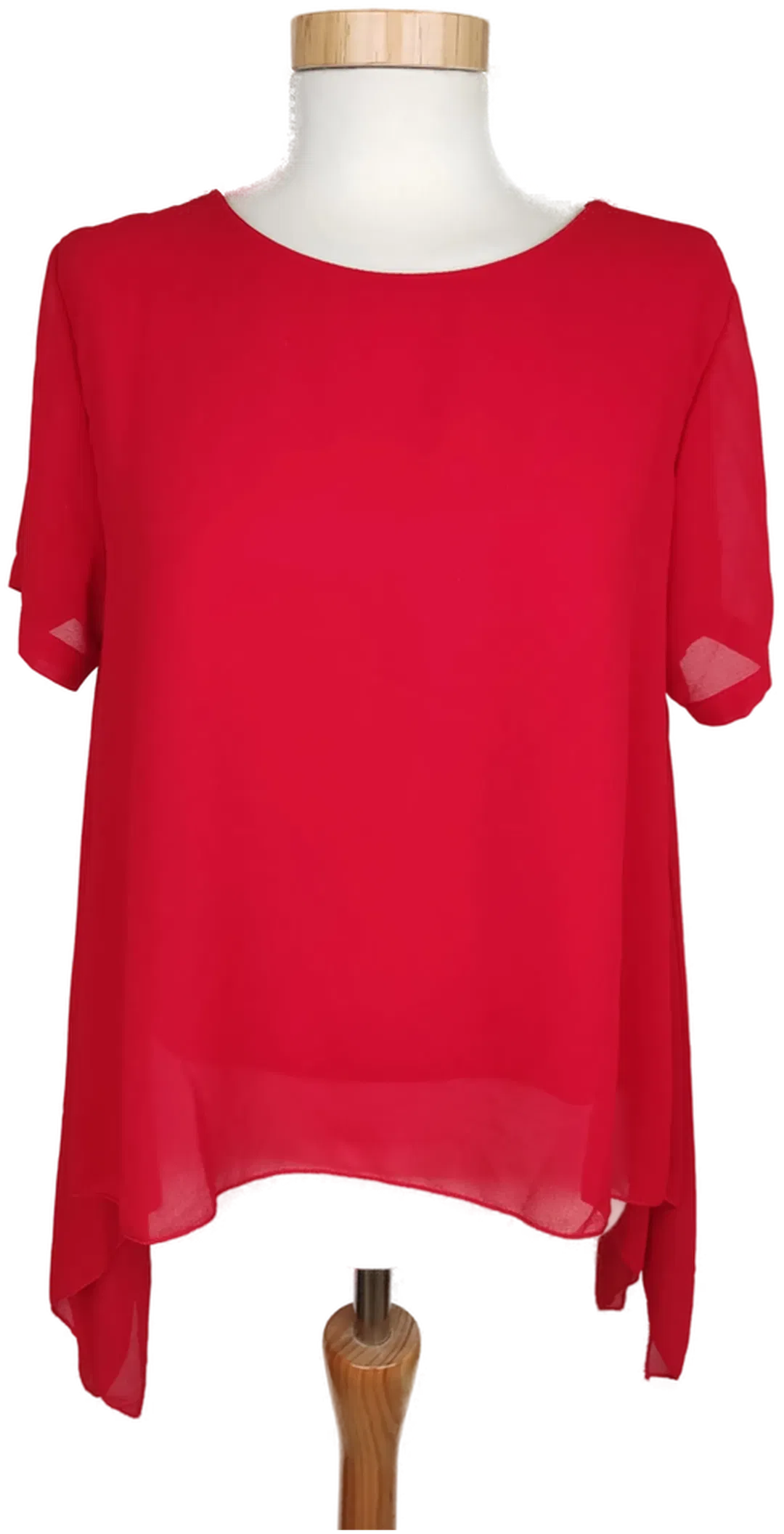 Moda Fashion Damen Kurzarmshirt rot - M/38 - Bild 4