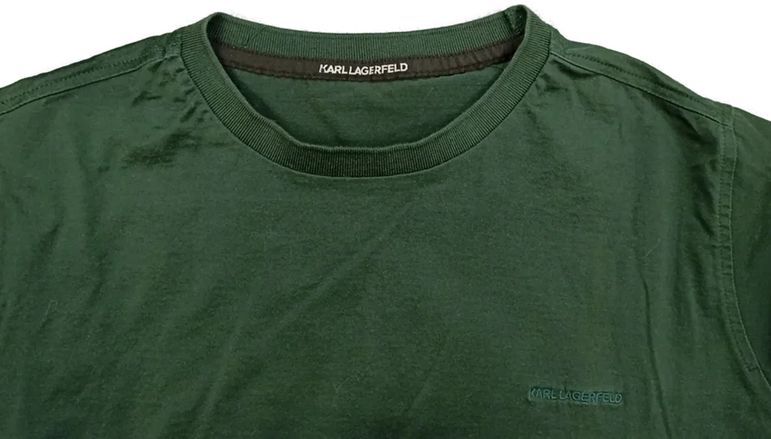 Karl Lagerfeld Herren Shirt dunkelgrün Gr. S – Bild 3