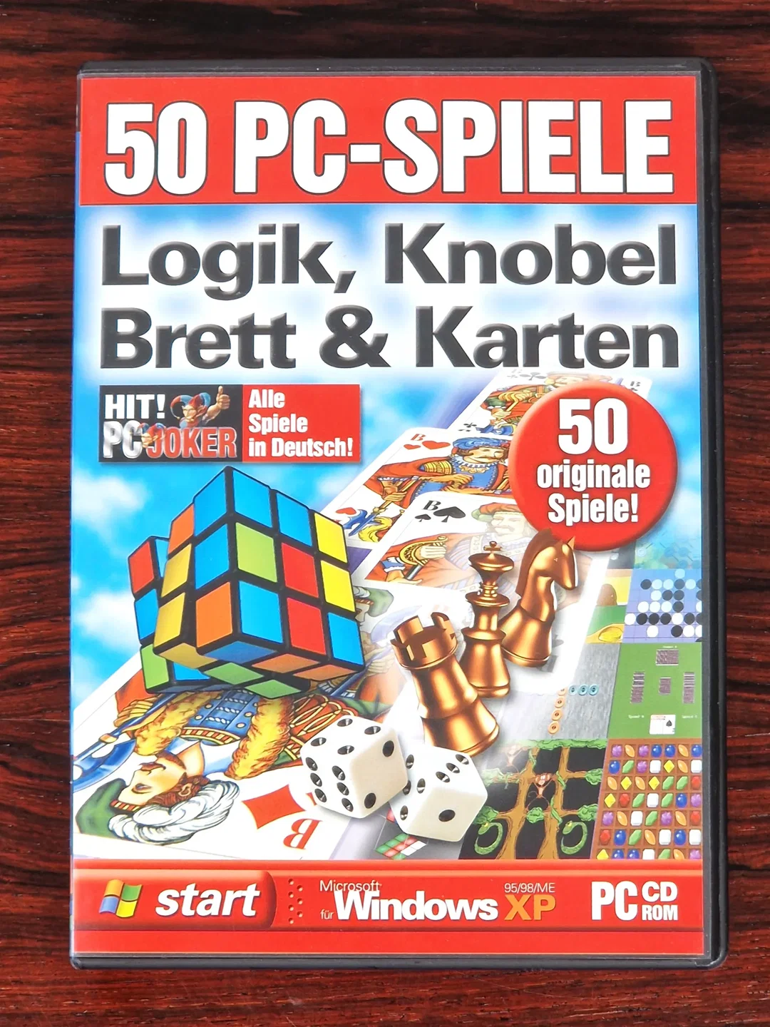 50 PC-Spiele: Logik, Knobel, Brett & Karten - PC-Spiel - CD-ROM - Bild 1