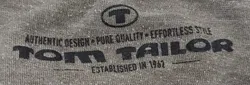 Tom Tailor Damenlangarm T-Shirt grau Gr.S 175/88A - Bild 4