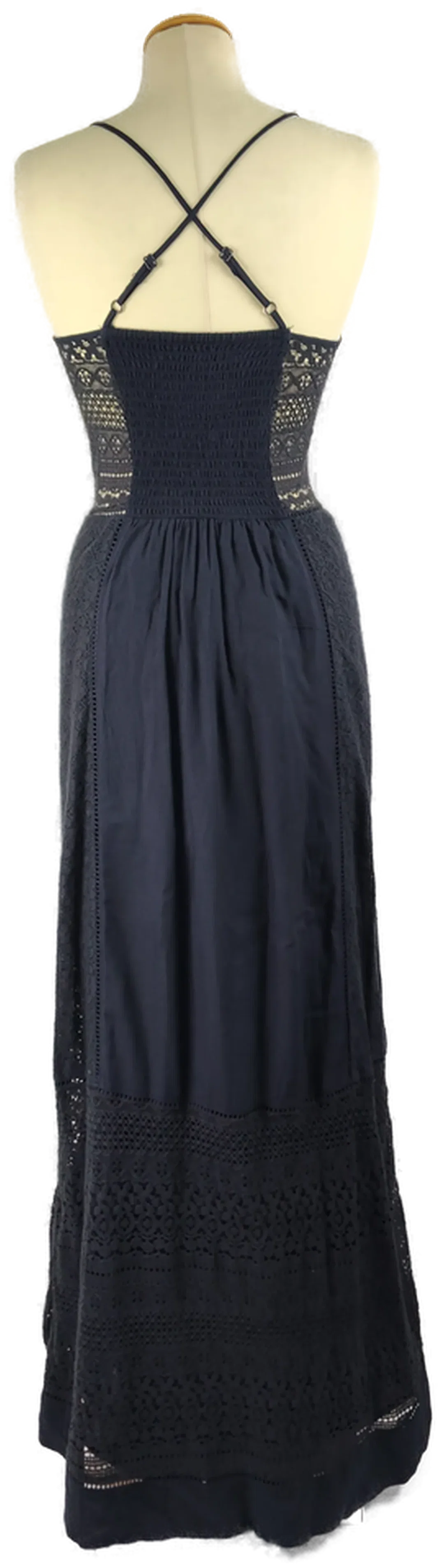 Maxikleid Superdry Baumwolle Unifarben | Sommerabend-Eleganz – Bild 3