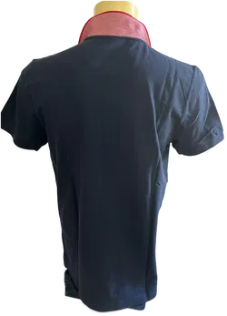 HUGO BOSS Herren Kurzarmshirt Slim Fit Gr. L blau - Bild 3