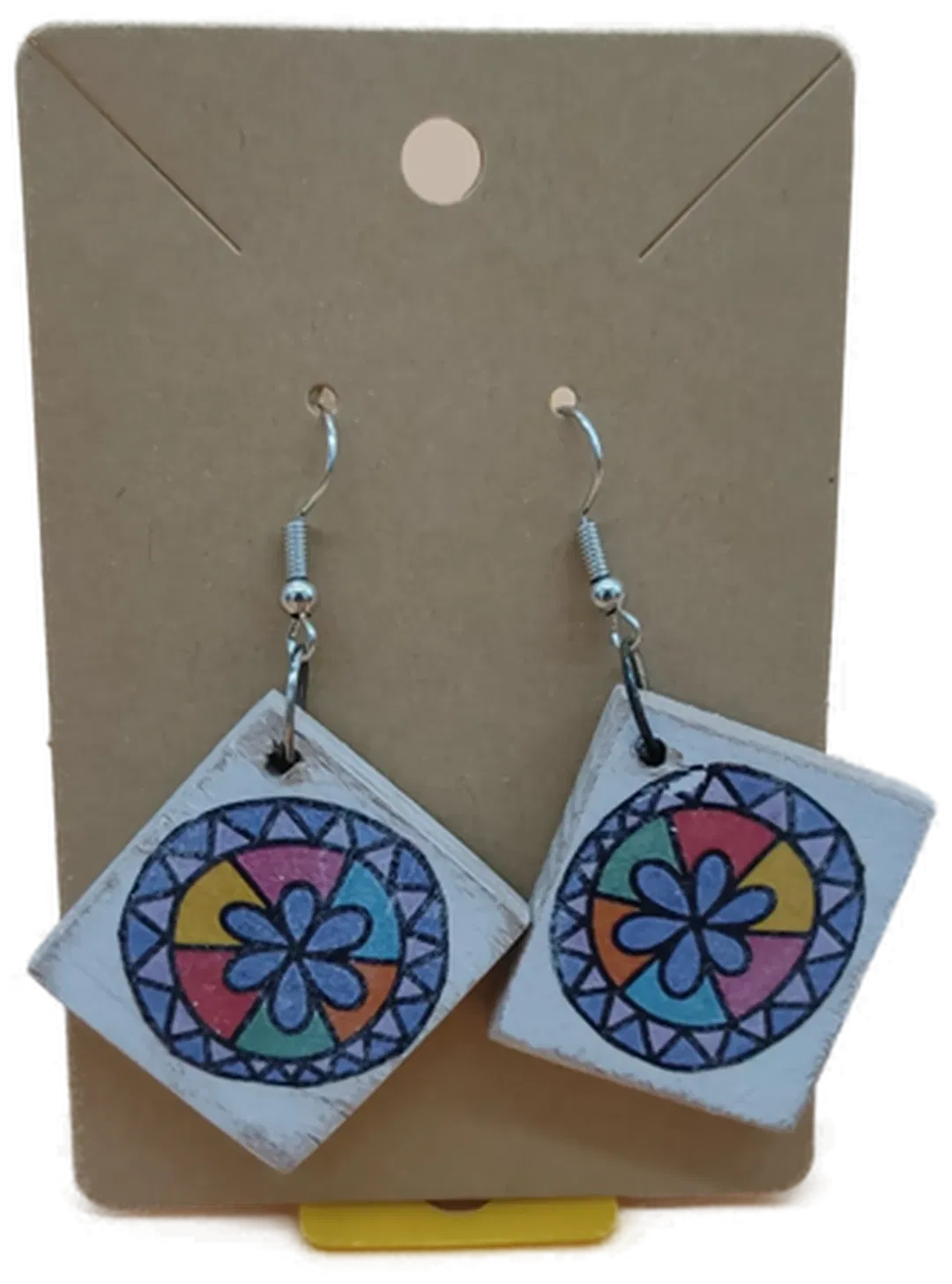 Mandala Ohrringe - Bild 1