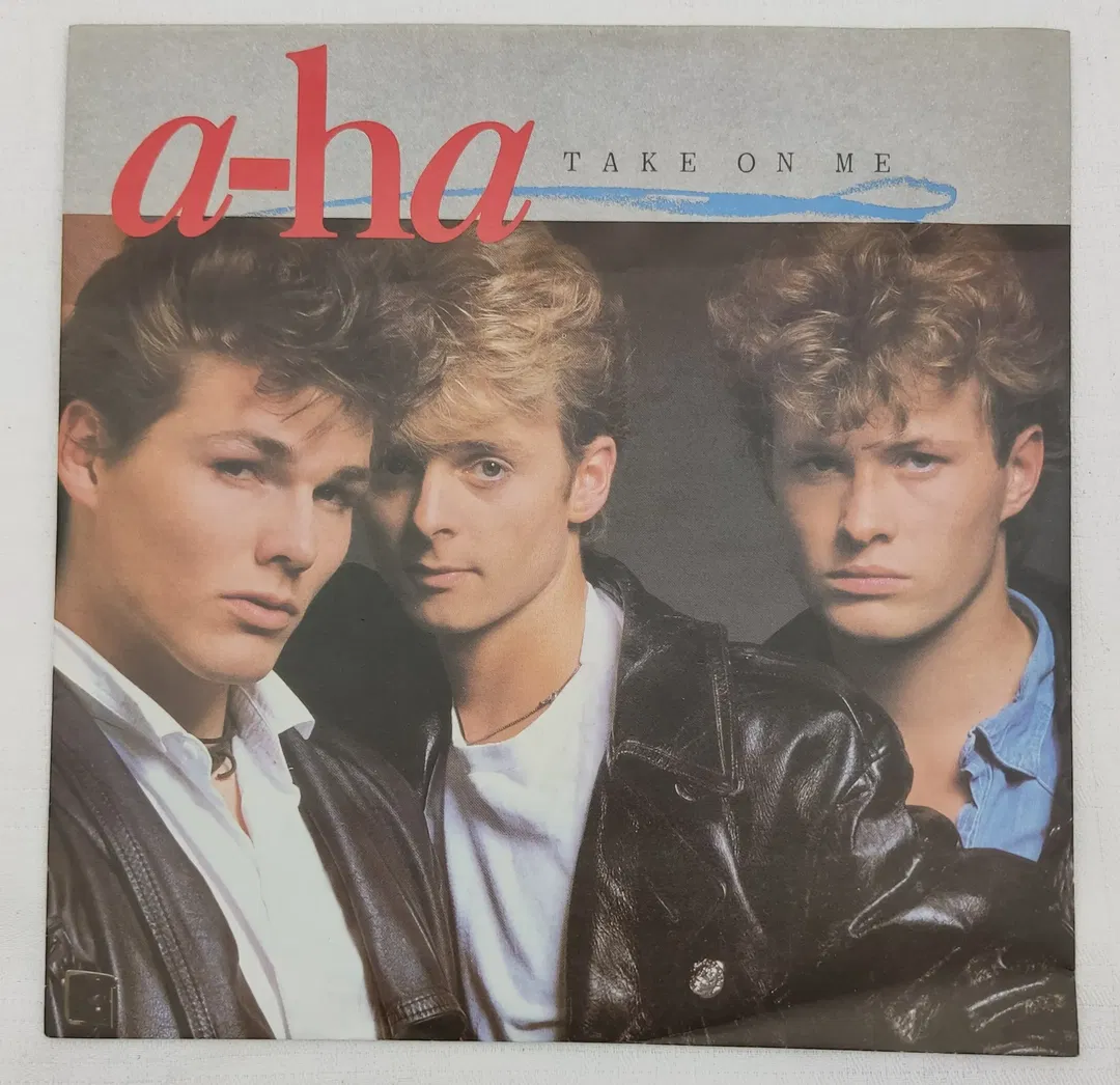 Single Langspielplatte - a-ha - take on me - Bild 2