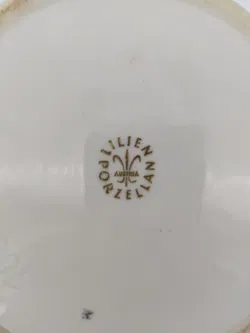 Lilien Porzellan Kaffeekanne Daisy  mint Höhe ca. 18 cm - Bild 2