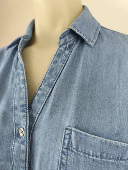 C&A, Damenbluse Jeans, Gr. L – Vorschau 4
