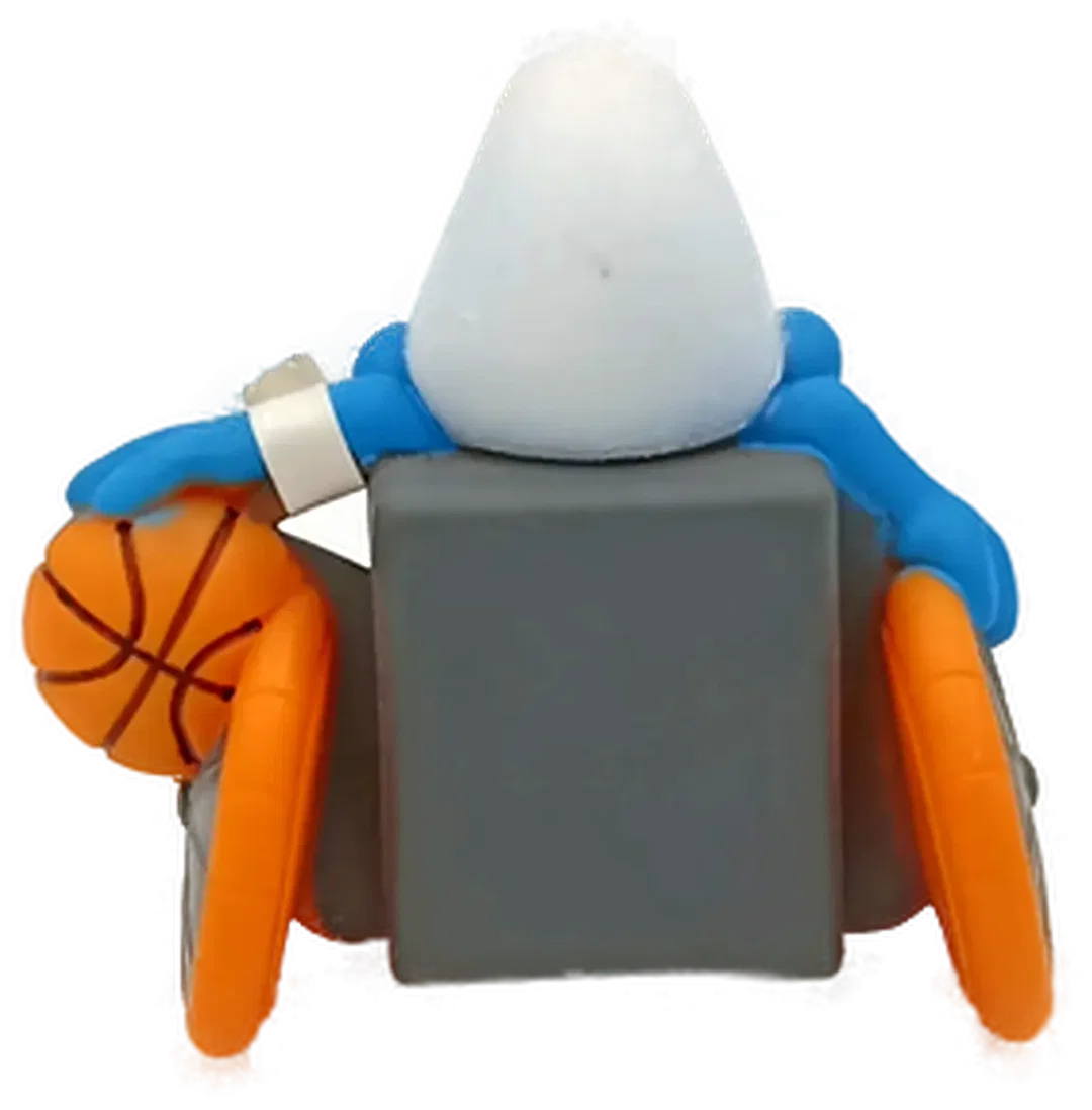 Schleich Peyo Schlümpfe - Basketball Rollstuhlfahrer Schlumpf – Bild 2
