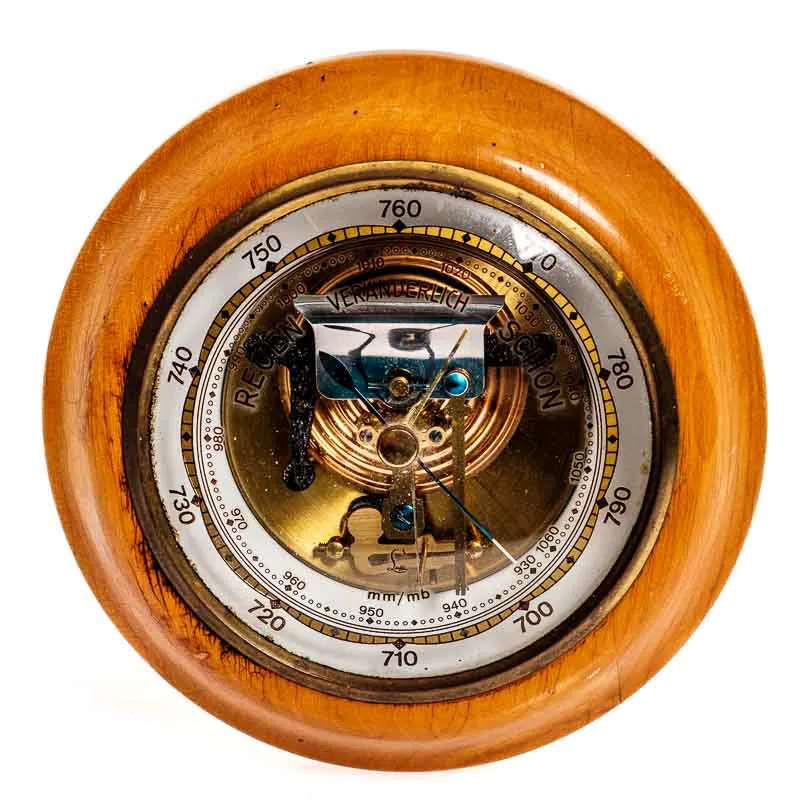 Vintage Wetter Barometer Lufft - Bild 2