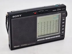 Sony ICF-7600DA Digitaler Weltempfänger / Radio - Schwarz (Ungeprüft / Bastlerware) – Vorschau 2
