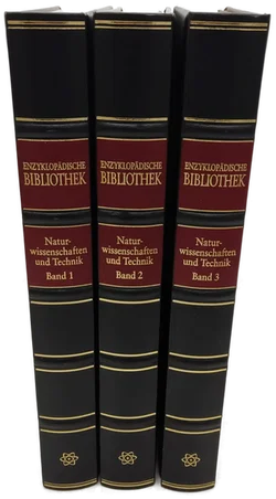 ENZYKLOPÄDISCHE BIBLIOTHEK Konvolut Band 1,2,3 Naturwissenschaften und Technik - Bild 2