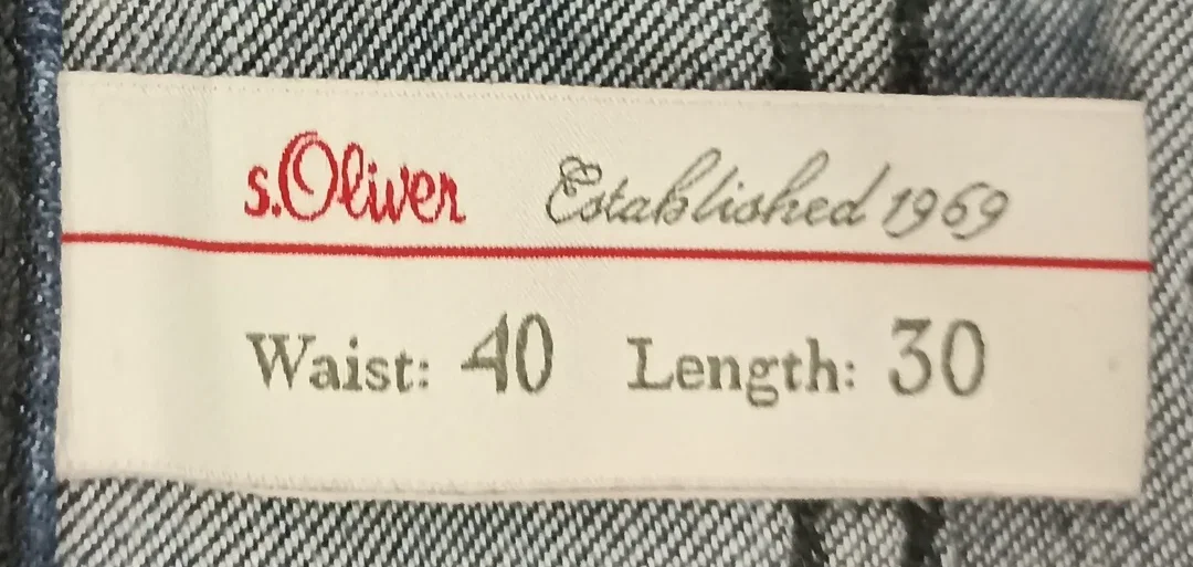 s.Oliver Herrenjeans blau Gr. W40/L30 – Bild 3