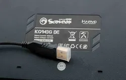 Marvo Scorpion KG943G Gaming Tastatur mit Ziffernblock, DE-Layout - Bild 3