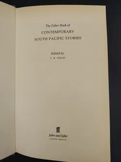 The Faber Book of Contemporary South Pacific Stories - Christian Karlson Stead - Bild 2