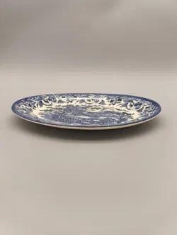 ovale Platte, England, Keramik - Bild 3