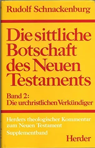 Die sittliche Botschaft des Neuen Testaments Band 2 - Bild 1